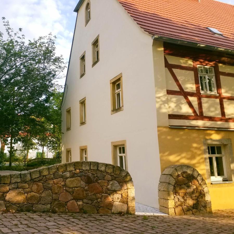 Appartamento Faehrmannshof Im Elbtal Klipphausen Esterno foto